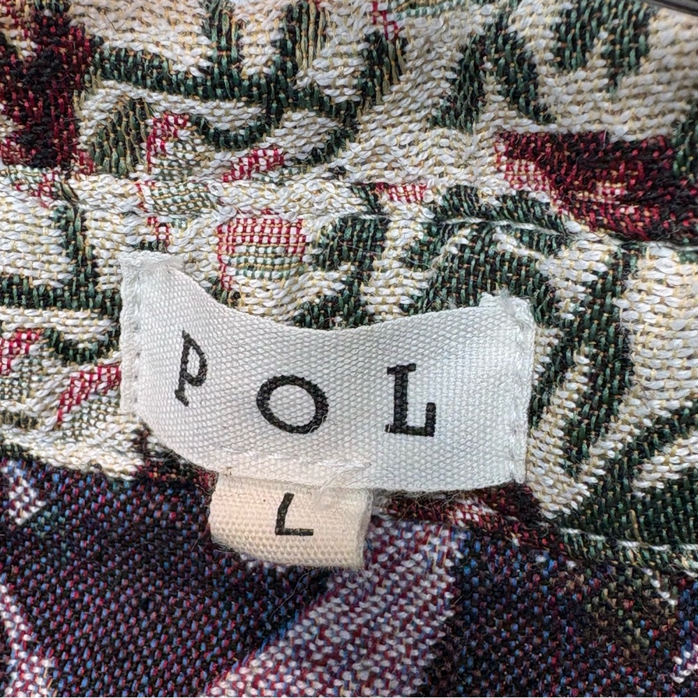 Pol Multicolor Jacket Shacket Oversized Butterfly… - image 8